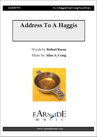 Address to a Haggis Vocal Solo & Collections sheet music cover Thumbnail
